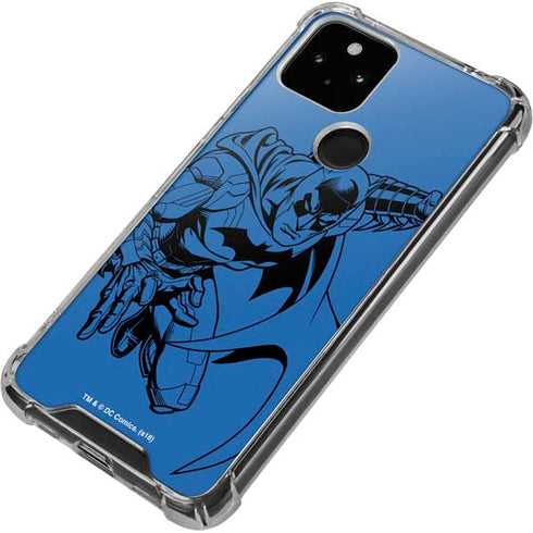DC Comics Batman Comic Pop Google Pixel 5 Clear Case
